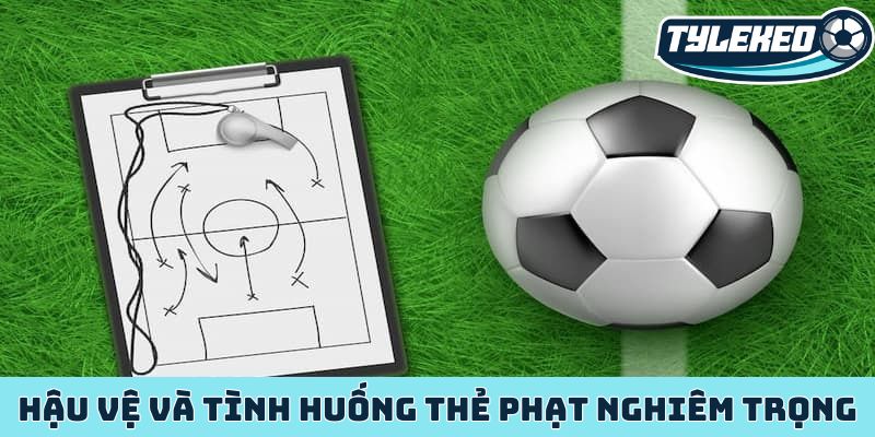 Kèo thẻ phạt - Khoảnh khắc sinh lời từ tâm lý cầu thủ 3 Hậu vệ và tình huống thẻ phạt nghiêm trọng