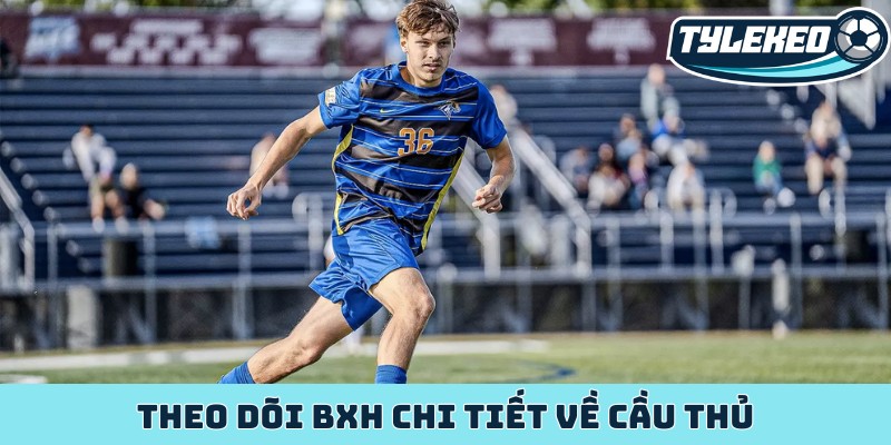 Bảng xếp hạng bóng đá | BXH mới nhất cập nhật trong ngày 2 Theo dõi BXH chi tiết về cầu thủ